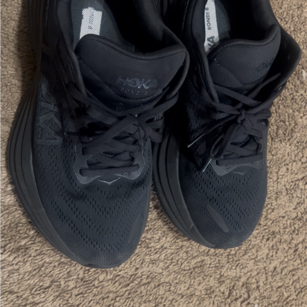 Hoka One One Men's Black Athletic Shoes